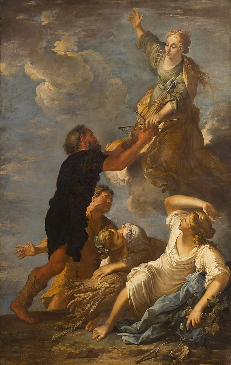 Astrea lascia la Terra - Kunsthistorisches Museum